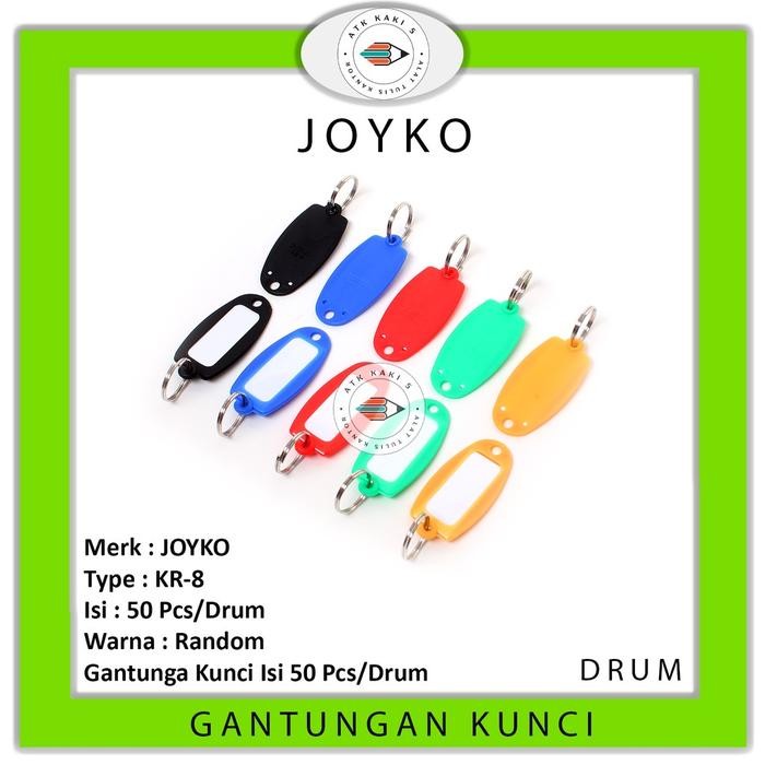 

X689 Joyko - Gantungan Kunci Key Ring Kr-8 Isi 50 - Pcs