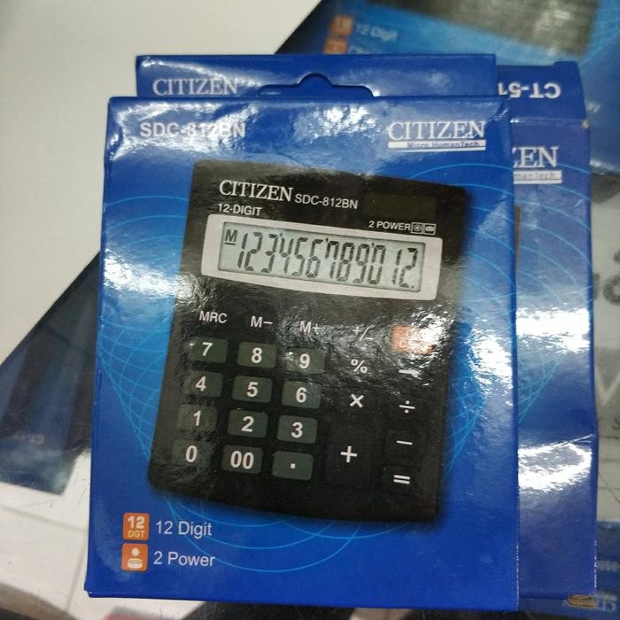 

X689 Calculator Citizen / Alat Hitung 812Bn, 12 Digit