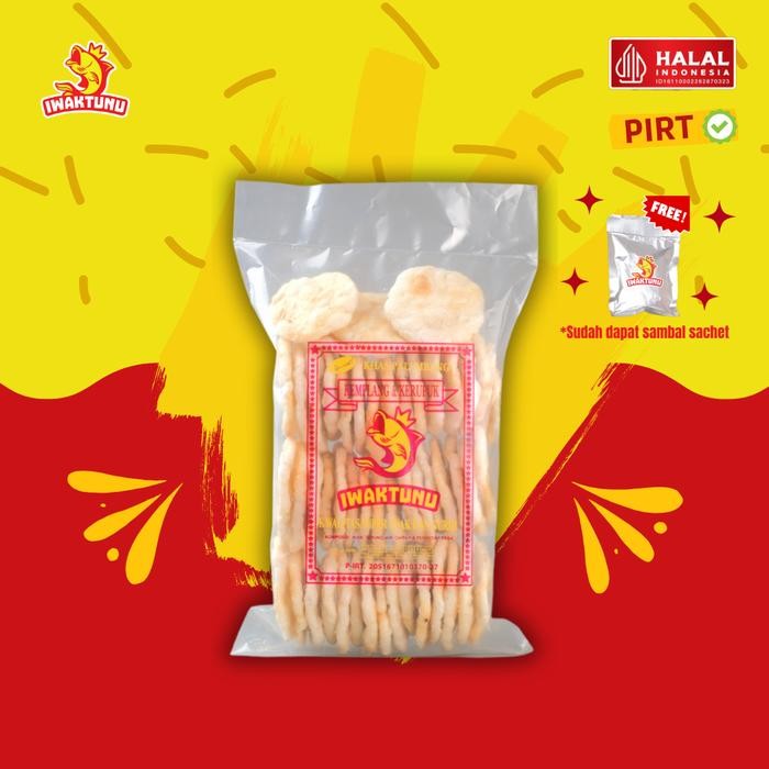 Sale Iwaktunu Kemplang Sedang Panggang - Kerupuk Kemplang Makanan Viral Asli Palembang - Kemplang