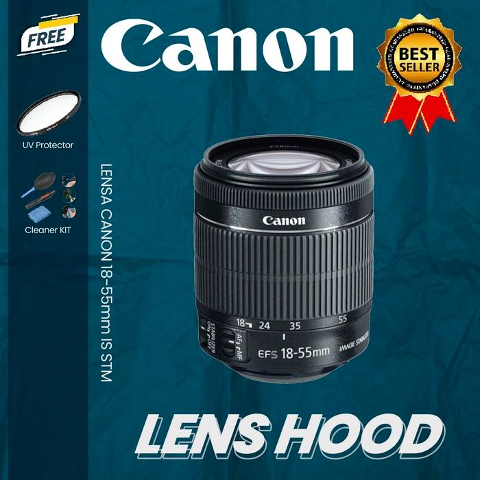 LENSA CANON 18-55mm IS STM
