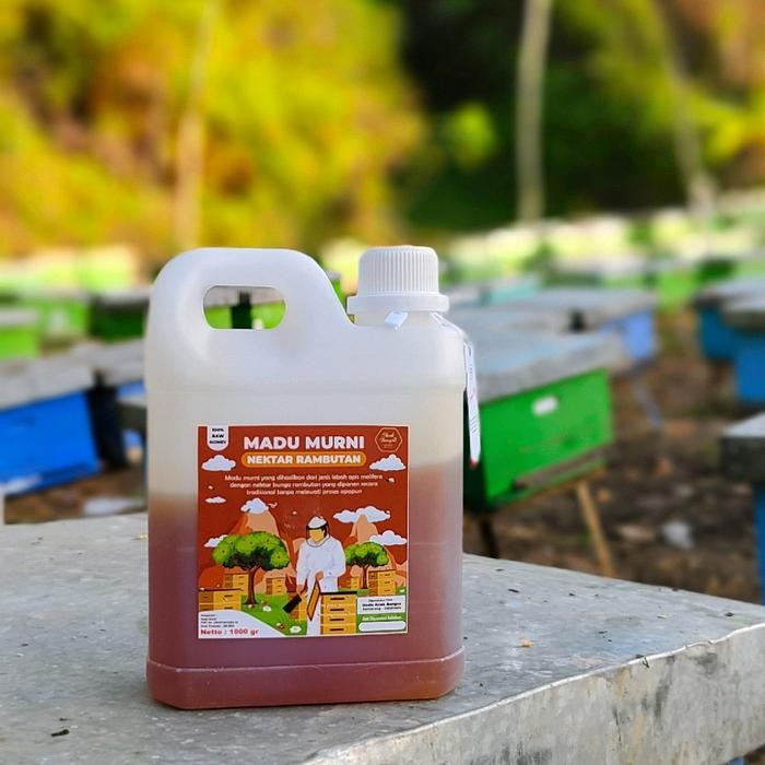 

Madu Hutan Nektar Bunga Rambutan 1 kg