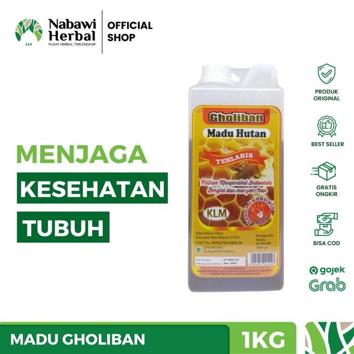 

GHOLIBAN - Madu Hutan Kalimantan KLM 1kg - by nabawiherbal