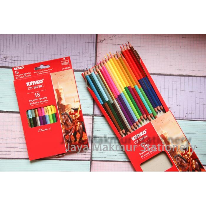 

Pensil Warna Kenko Bi Color 36 Warna CP-18FBC