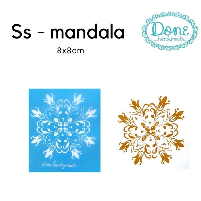 

Silk screen lembar tekstur clay tool stencil scrapbook decoupage lace1