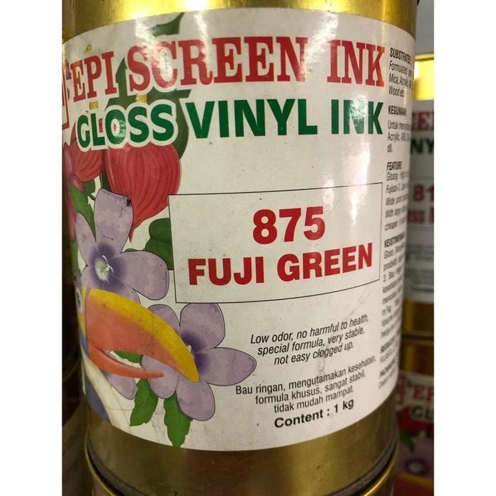 

Epi Screen 875 Fuji Green Cat Sablon Basis Minyak