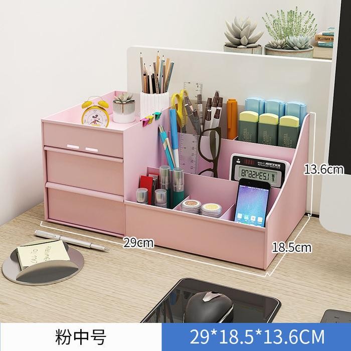 

Office Stationery Desk Organizer Rak Tempat Penyimpanan Alat Tulis Atk