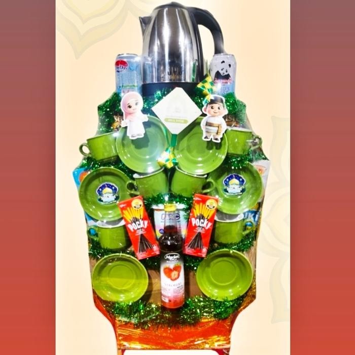 

Parcel Lebaran Tea Set Teko Listrik Parsel Idul Fitri Hampers Gift Set