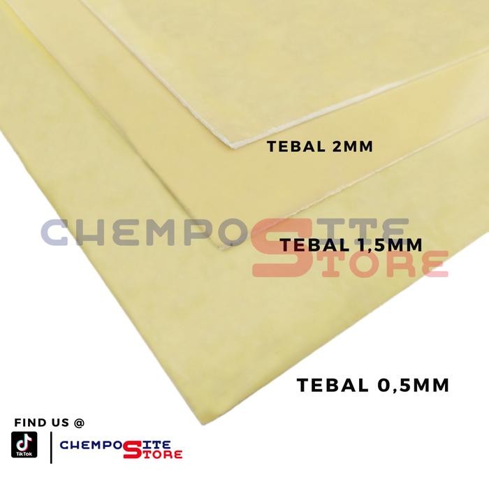 EPOXY RESIN FIBERGLASS SHEET G11 / FIBERGLASS KUNING LEMBARAN UK 2MX1M