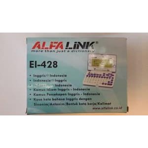

KAMUS ELEKTRONIK ALFALINK EI-428