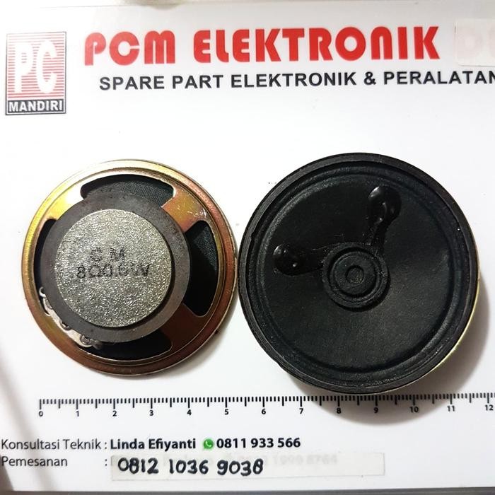 

SPEAKER 8 OHM 0,5 WATT UNTUK PRAKTEK ELEKTRONIK