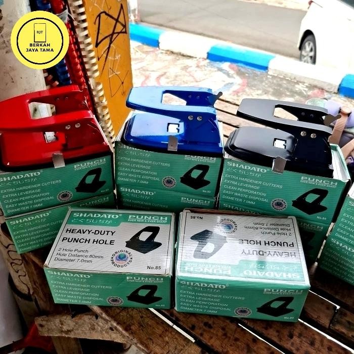 

Pembolong Kertas Heavy Duty Shadato 0Punch Hole 2 Hole Punch No 85