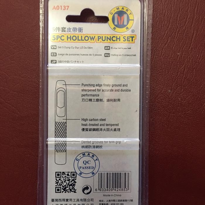 

Hollow Punch Set Mata Ketok Lubang Set