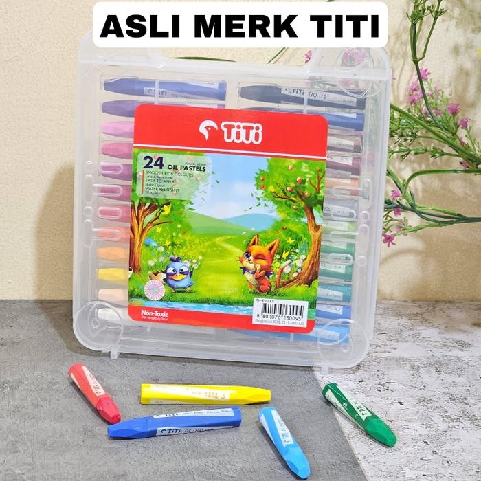 

UF Oil Pastel TITI 24 Warna/Krayon/Crayon Minyak/Crayon Warna Stationery