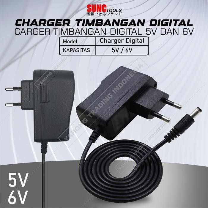 CHARGER TIMBANGAN DIGITAL BISA UNTUK TIMBANGAN CAMRY ACS JC33