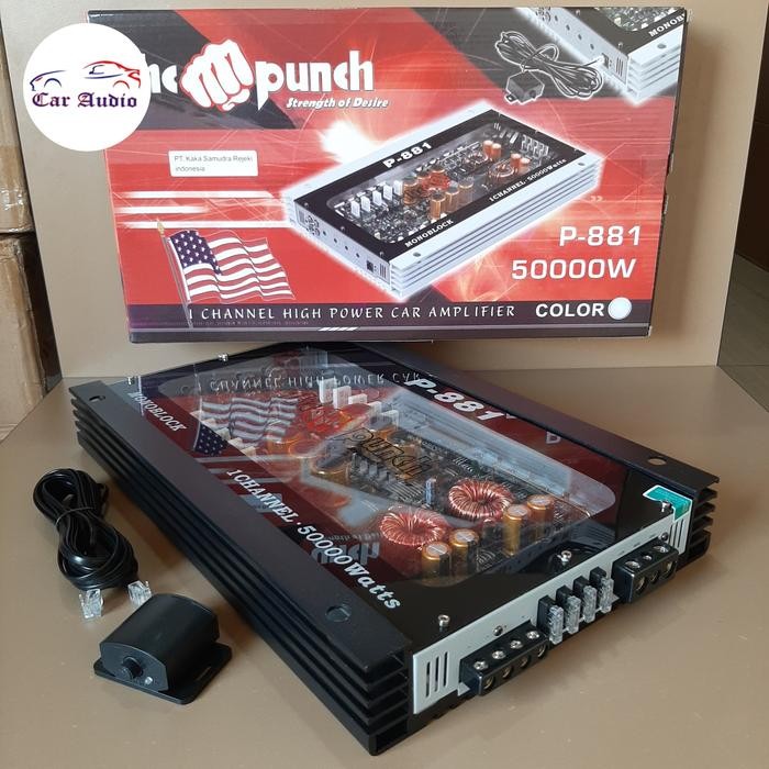 POWER MONOBLOK THE PUNCH P-881 POWER MONOBLOCK THE PUNCH P 881
