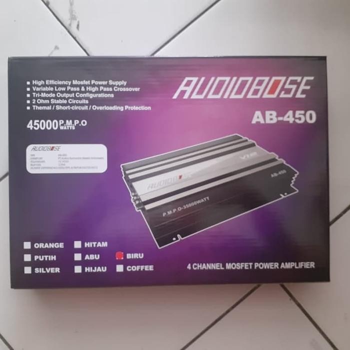 POWER MOBIL AUDIOBOSE 450 POWER 4 CH