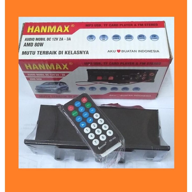 RAKITAN KIT USB MP3 FM TAPE MOBIL AMPLIFIER STEREO