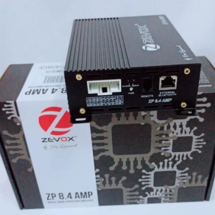 PROCESSORE DSP AMPLIFIER 8CHANNELS ZEVOX ZP 8.4 AMP BY VOX RESEARCH
