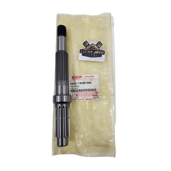 SHAFT REAR AXLE AS RODA BELAKANG SUZUKI SKYWAVE 125 ORIGINAL SUZUKI 24141-13H00-000 ORIGINAL