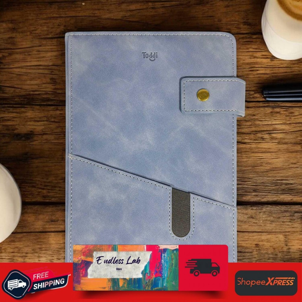 

Toddi Buku Jurnal Hardcover Notebook Diary 80 GSM 200 Halaman A5