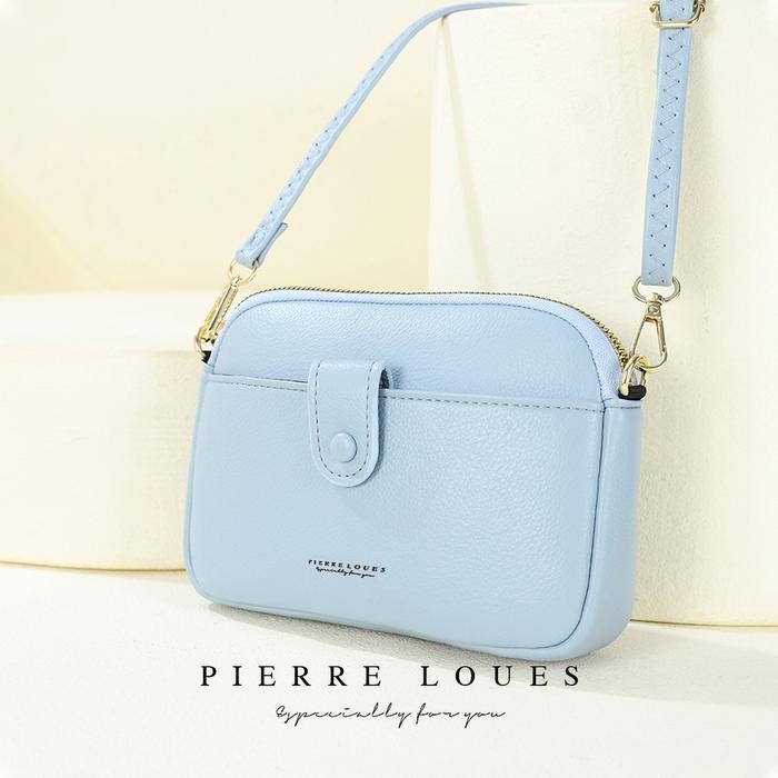 Tas Selempang Wanita Kulit PU PIERRE LOUES Corrine Bag