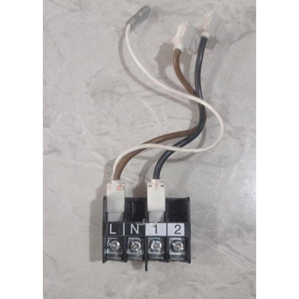 Used Original Panasonic Ac Indoor Power Fuse Cable Socket Terminal Soket Kabel Cabutan Bekas Spare