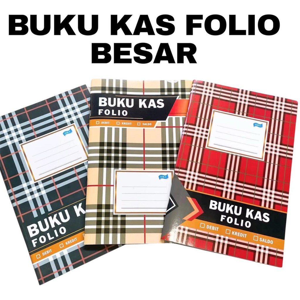 

Buku Debet Kredit Buku Kas Folio Besar Buku Akuntansi