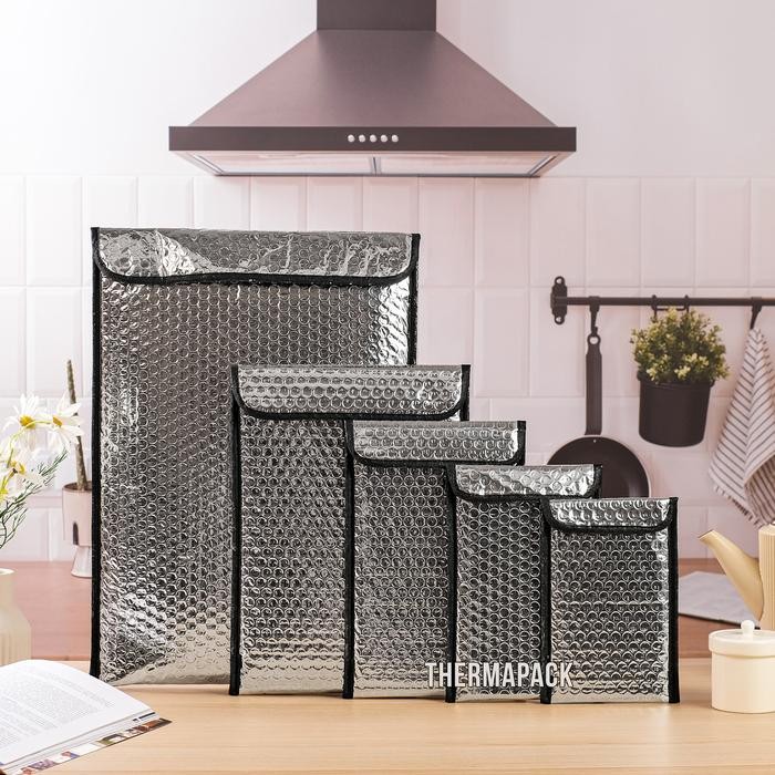 

5WUM Thermapack Insulated Mailers Sample Aluminium Amplop Mailer - 5 Pcs