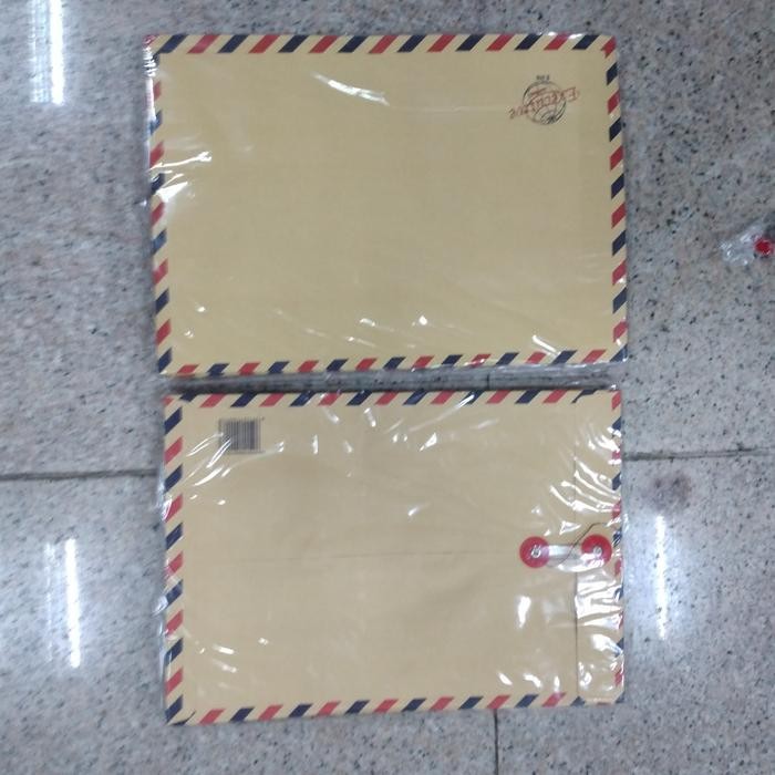 

SARI Amplop Coklat Folio 310 Air Mail Tali / Amplop Coklat Air Mail 310