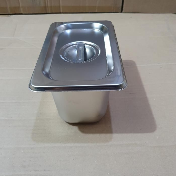 BSKU Food Pan +Tutup Stainless 1/9 T 10 (176108100)