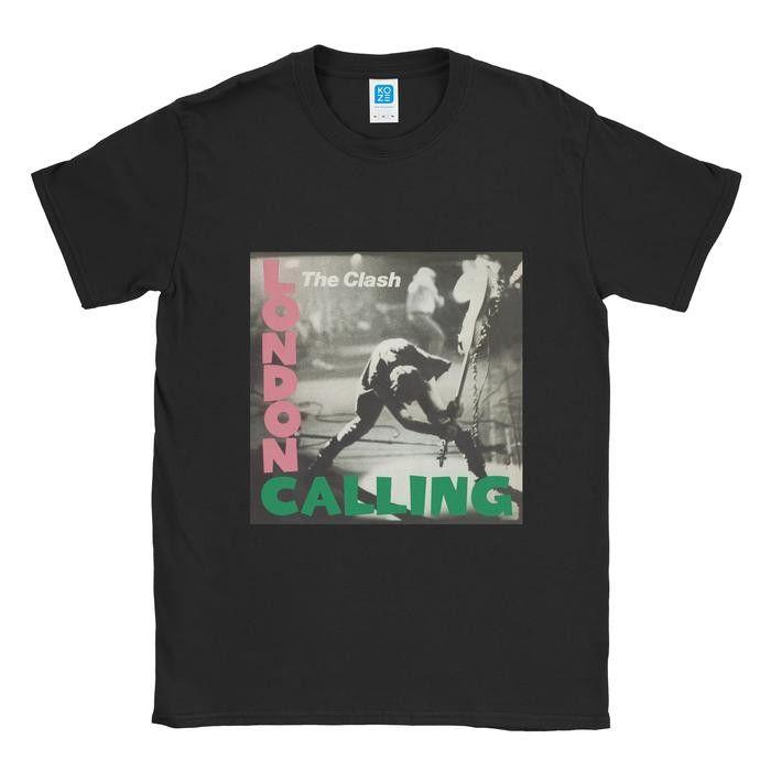 Baju Kaos Band The Clash London Calling