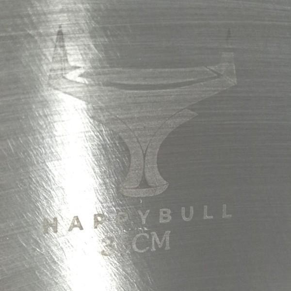 Happybull Wajan Penggorengan Stainless Diameter 40-47 Cm I Wajan Baja