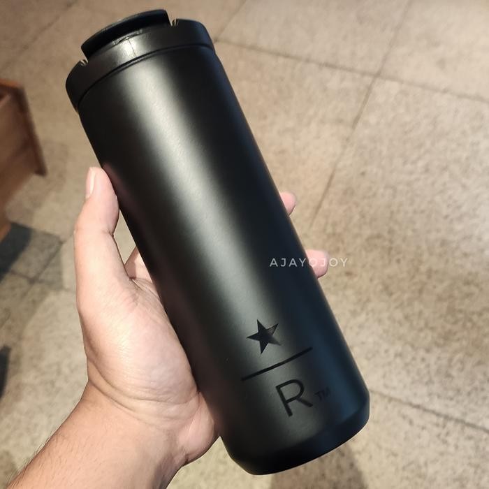 Original Tumbler Starbucks R Reserve Black Stainless Steel