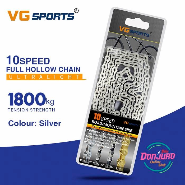 Rantai Sepeda 10 Speed Full Hollow