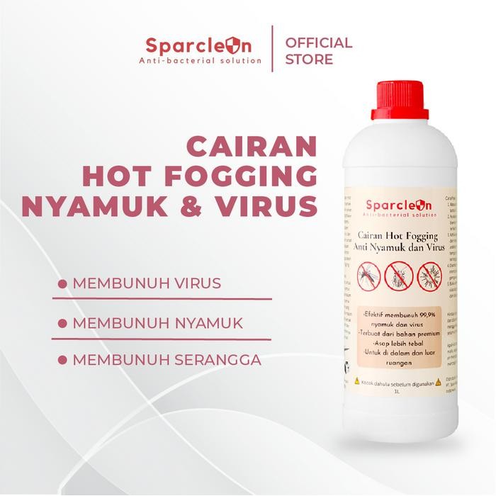 Ready Sparclean - Cairan Fogging Nyamuk Dan Virus Terbaru