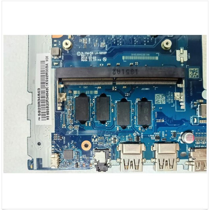 COCOK UNTUK MOTHERBOARD MAINBOARD LAPTOP 130-15IKB LA-G202P GRAFIS TERINTEGRASI GRAFIS TERINTEGRASI