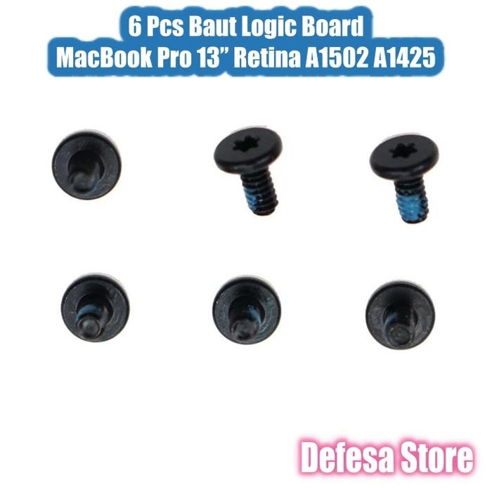 6 PCS BAUT LOGIC BOARD MACBOOK PRO 13 RETINA A1502 A1425
