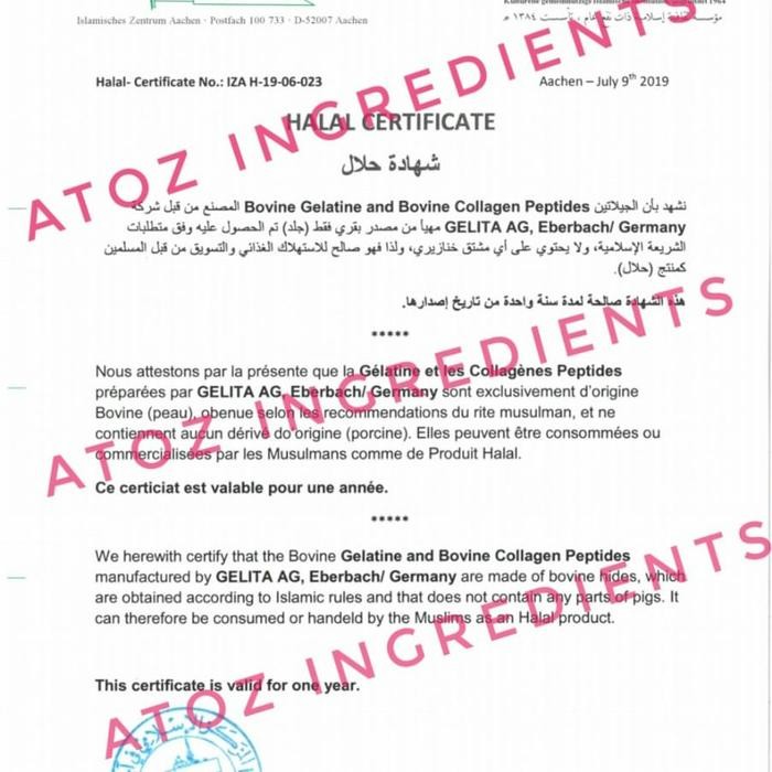 

Gelatine Sheet Halal (5 Sheet) / Gelatin Lembaran Isi 5 Lembar