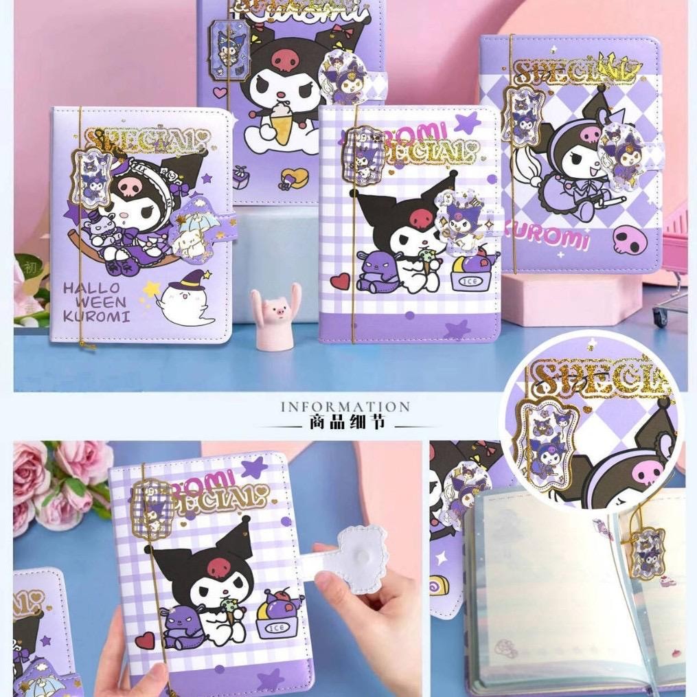 

Buku Diary Magnet Sanrio Kuromi Fancy 36