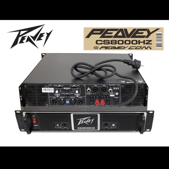 POWER AMPLIFIER PEAVEY CS 8000HZ/CS 8000 HZ/CS8000HZ MANTAP