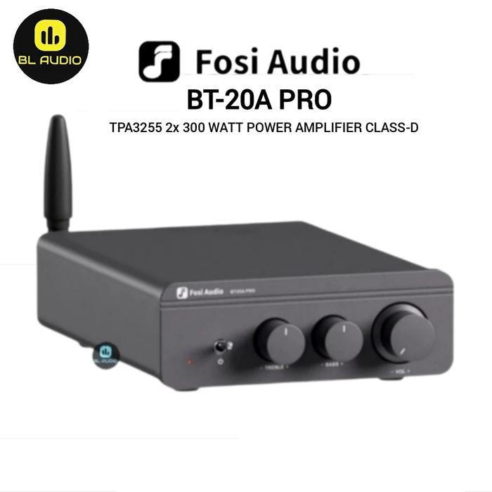 FOSI AUDIO BT 20APRO BT20APRO BT20A PRO STEREO AMPLIFIER BLUETOOTH
