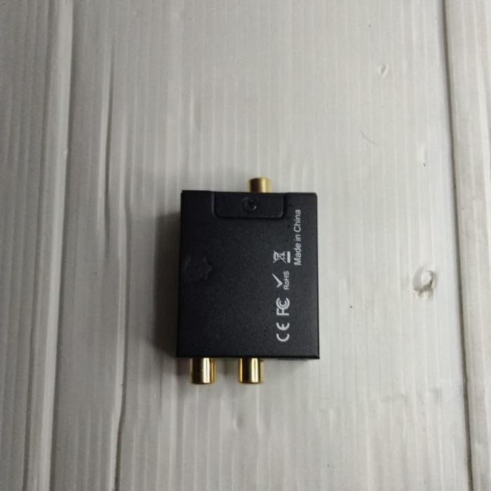 ALAT CONVEKTER AUDIO SMART TV OUT TO POWER AMPLIFIER BUAT KARAOKE