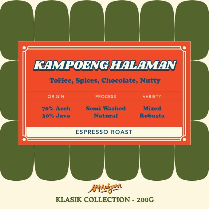 

Kampung Halaman Espresso Blend - Sematjam Coffee Roastery