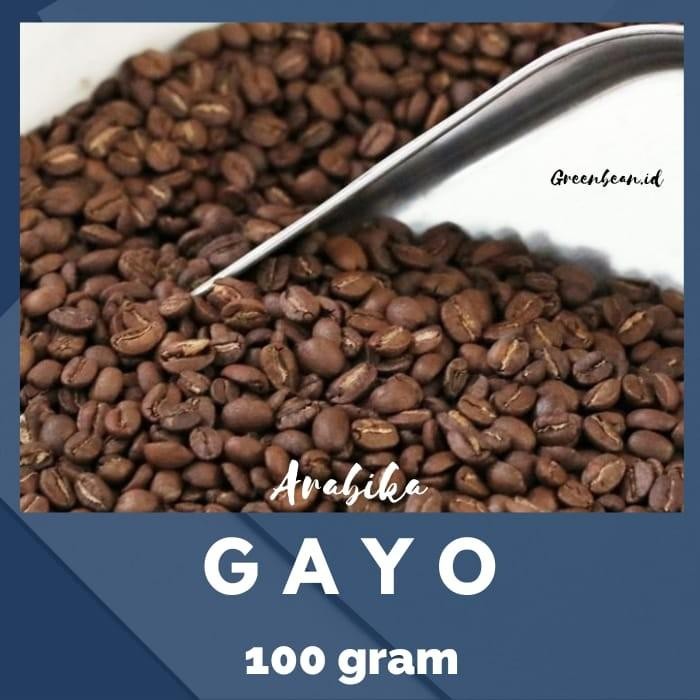 

Biji kopi sangrai / Roasted arabika Gayo full wash - 100 gram