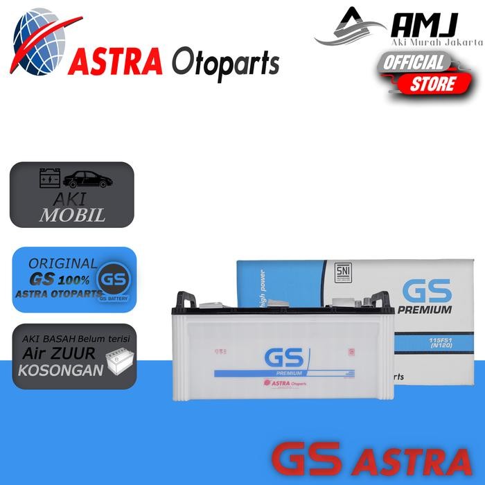 GS PREMIUM ASTRA AKI BASAH N120 / 115F51 - 120AH