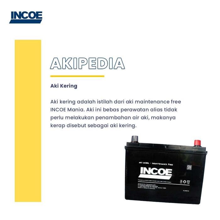 INCOE MF ASTRA AKI MOBIL DAIHATSU XENIA NS40Z - 35AH AKI KERING