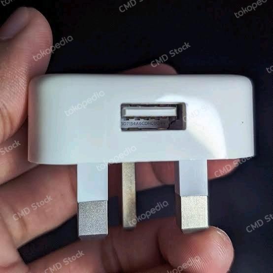KEPALA USB POWER ADAPTER CHARGER IPHONE ADAPTOR 3 KAKI ORIGINAL 100%