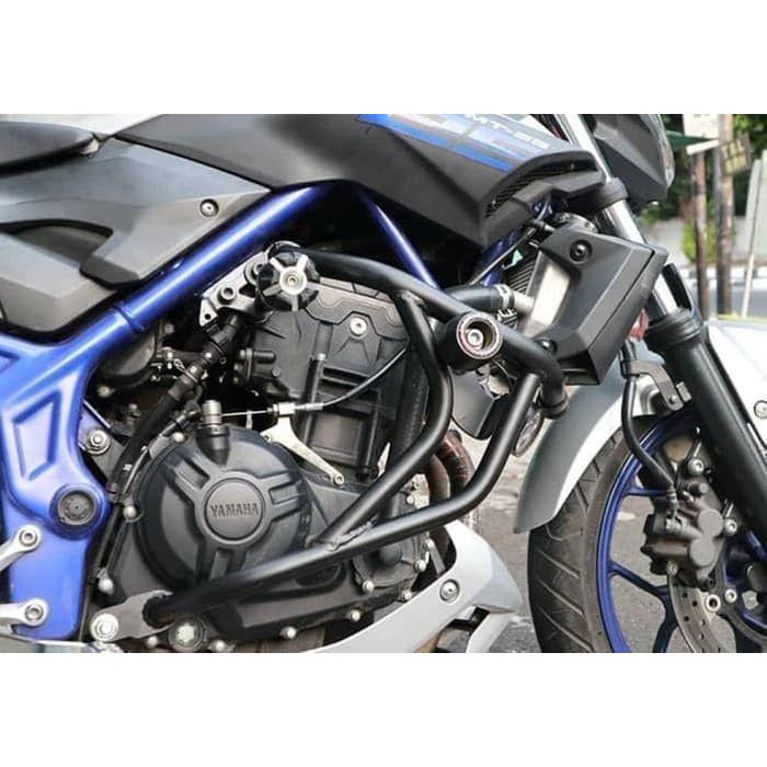 Crashbar agna mt25 body slider mt25 pelindung mesin mt25 Agna Inpire