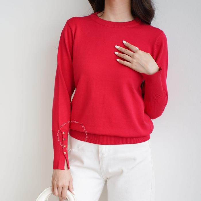 DANICA KNIT TOPS-ATASAN RAJUT WANITA