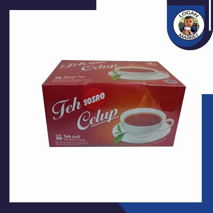 

Teh Sosro Celup box Isi 30 tea bag